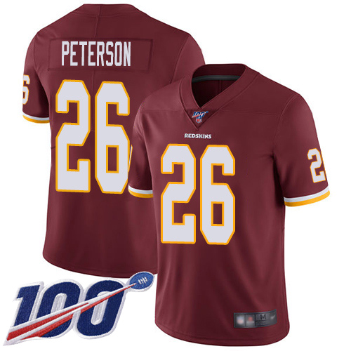 Washington Redskins Limited Burgundy Red Men Adrian Peterson Home Jersey NFL Football #26 100th->women nfl jersey->Women Jersey